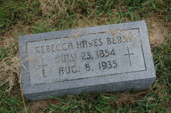 Rebecca <I>Hayes</I> Berry 