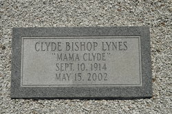 Clyde Bishop “Mama Clyde” <I>Carter</I> Lynes 