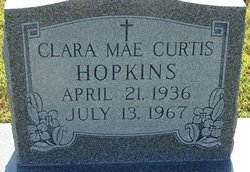 Clara Mae <I>Curtis</I> Hopkins 