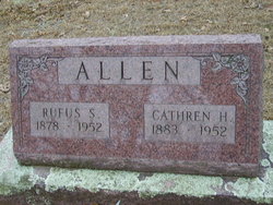 Cathren H <I>Foster</I> Allen 