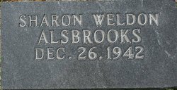 Sharon Ann <I>Weldon</I> Alsbrooks 