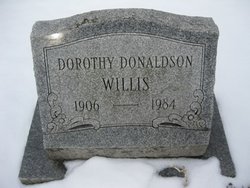 Dorothy Ruby <I>Donaldson</I> Willis 