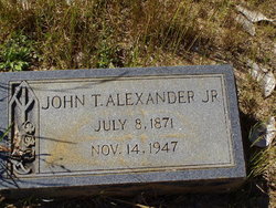 John Tallis Alexander Jr.