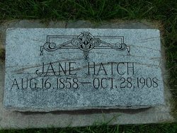 Sarah Jane <I>Clyde</I> Hatch 
