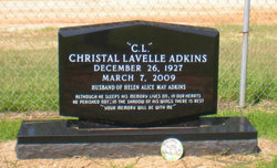Christal Lavelle “C L” Adkins 