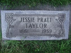 Jessie Ellen <I>Pratt</I> Taylor 