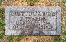 Ruby Julia <I>Bird</I> Edwards 