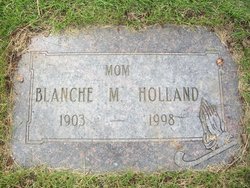 Blanche M Holland 