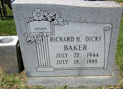 Richard H “Dicky” Baker 