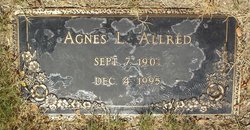 Agnes Lois <I>Tanner</I> Allred 