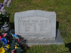 Sarah Ethel <I>Hawks</I> Akers 