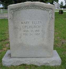 Mary Ellen <I>Strickland</I> Upchurch 