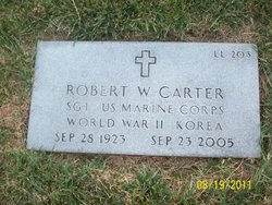 Sgt Robert William Carter 