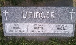 Hattie Mae <I>Nelson</I> Lininger 