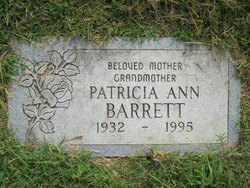 Patricia Ann <I>Brucker</I> Barrett 