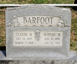 Martha <I>Mueller</I> Barfoot 