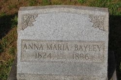 Anna Maria <I>Fitzgerald</I> Bayley 