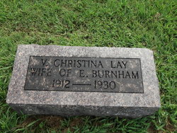 Versa Christina <I>Lay</I> Burnham 