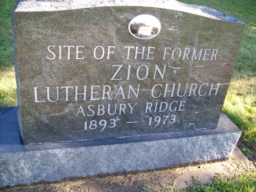Asbury Zion Lutheran Church Cemetery