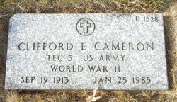 Clifford E. “Duffy” Cameron 
