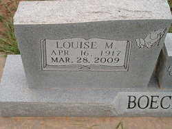 Louise Marie <I>Weber</I> Boeckman 