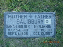 Sarah <I>Holder</I> Salisbury 