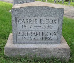 Carrie E <I>Emerson</I> Cox 