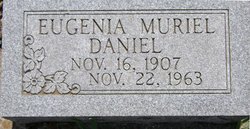 Eugenia Muriel <I>Young</I> Daniel 