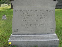 Caroline Edith “Carrie” Allen 