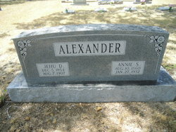 Annie <I>Stone</I> Alexander 