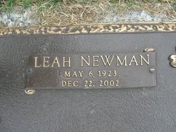 Leah <I>Newman</I> Kay 