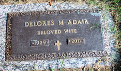 Delores M. “Dodie” <I>Broderick</I> Adair 