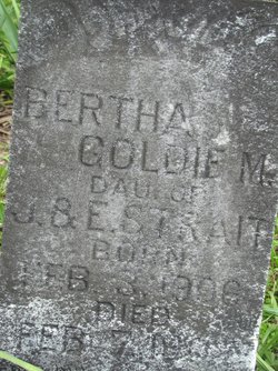 Bertha Goldie May Strait 