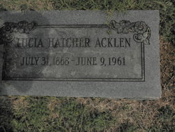Lucia Hatcher Acklen 