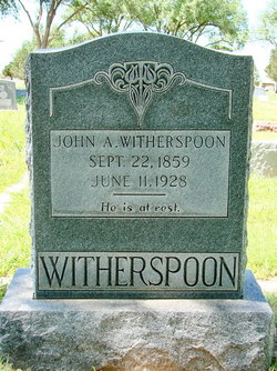 John Alexander Witherspoon 