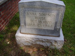 Anna “Annie” <I>Simpson</I> House 