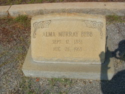 Martha Alma <I>Murray</I> Bebb 
