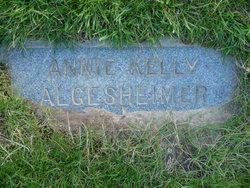 Anne “Annie” <I>Kelly</I> Algesheimer 