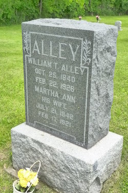 Martha Ann <I>Alley</I> Alley 