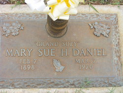 Mary Sue <I>Hall</I> Daniel 