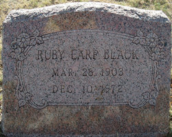 Ruby Estalee <I>Earp</I> Black 
