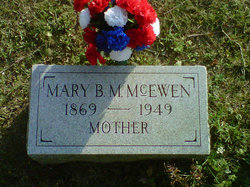 Mary Blanche <I>Miller</I> McEwen 