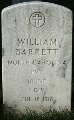 Pvt William Barrett 