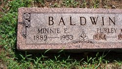 Minnie Ethel <I>Van Buskirk</I> Baldwin 