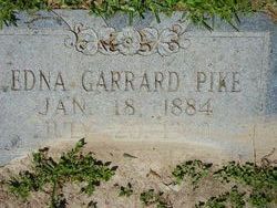 Edna Granger <I>Garrard</I> Pike 