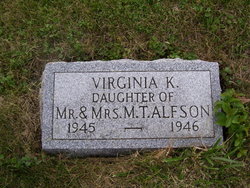 Virginia K Alfson 