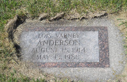 Lois <I>Varney</I> Anderson 