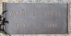 Marie Luella <I>Frederick</I> Trueax 