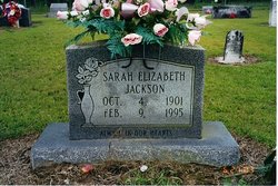 Sarah Elizabeth <I>Jackson</I> Ashmore 
