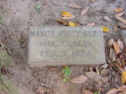 Nancy Ogburn “Nannie” <I>White</I> Byrd 
